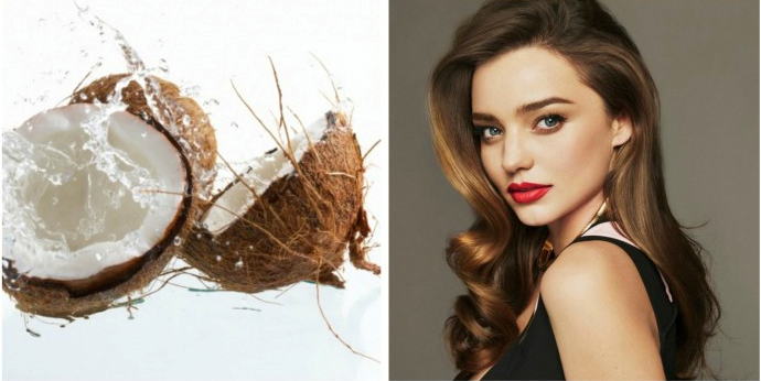 Dầu dừa giúp mái tóc luôn dày mượt, óng ả Dầu dừa giúp mái tóc luôn dày mượt, óng ả