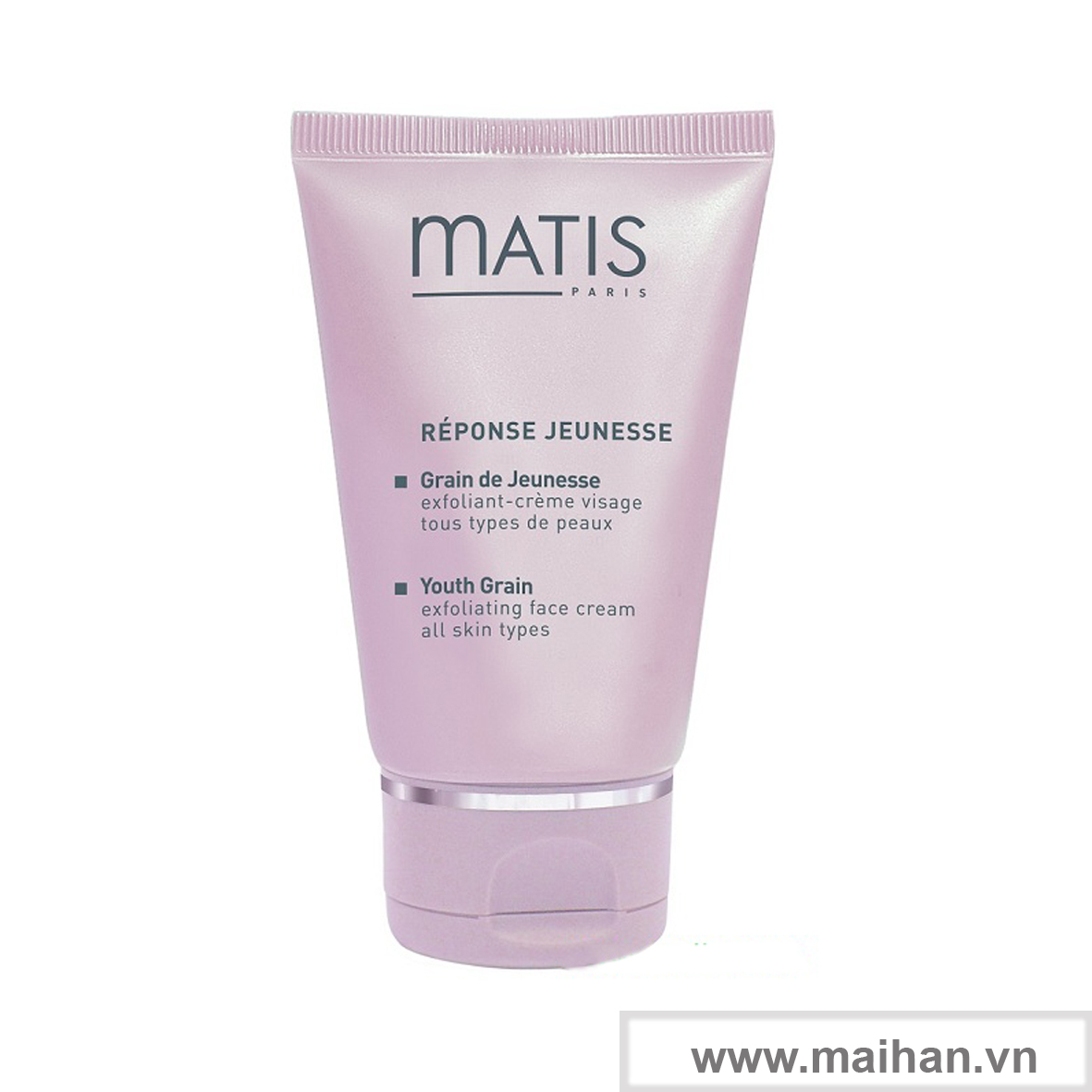 Kem tẩy tế bào chết, giữ ẩm, mịn da Youth Grain