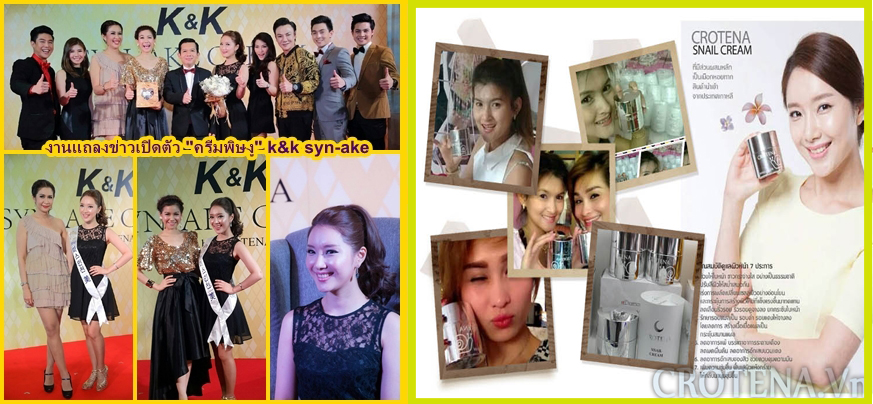 Các nghệ sỹ giới showbiz Thái Lan đặc biệt yêu thích mỹ phẩm Crotena Các nghệ sỹ giới showbiz Thái Lan đặc biệt yêu thích mỹ phẩm Crotena