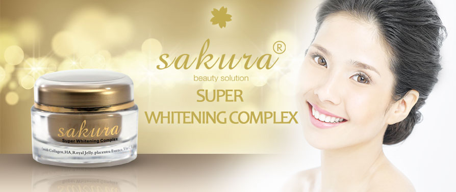 Kem dưỡng siêu trắng da chống lão hóa Sakura giúp àm chậm quá trình lão hóa