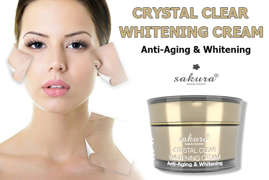 Kem dưỡng da chống lão hóa Sakura cho làn da khỏe đẹp từ bên trong