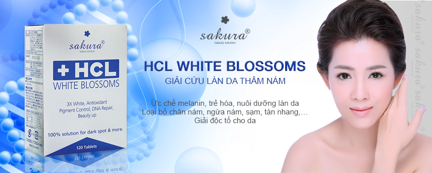 Viên uống hỗ trợ làm mờ nám trắng da Sakura tiêu diệt tận gốc nám