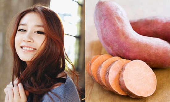 Khám phá mặt nạ dưỡng da đẹp rẻ bèo từ khoai lang
