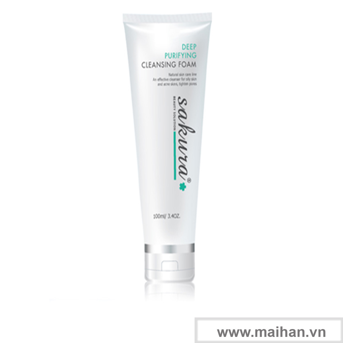 Sữa rửa mặt hỗ trợ giảm mụn cho da nhờn Sakura