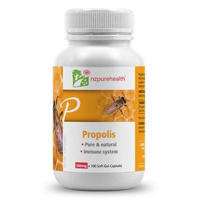 Viên uống keo ong Propolis Nzpurehealth 500mg tăng đề kháng da