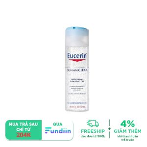 Gel Rửa Mặt Eucerin Dermato Clean Refreshing Cleansing Gel