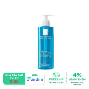 Gel Rửa Mặt Tạo Bọt Cho Da Dầu Nhạy Cảm La Roche-Posay Effaclar Purifying Foaming Gel For Oily Sensitive Skin