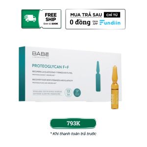  Huyết thanh bổ sung collagen & hyaluronic trẻ hóa da Babe Ampoules Proteoglycan F+F