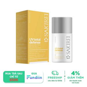 Kem chống nắng vật lý phục hồi tổn thương DNA UV Total Defense Broad Spectrum Tinted Sunscreen SPF 50+ PA++++ 