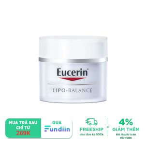 Kem Dưỡng Ẩm Cho Da Khô Và Nhạy Cảm Eucerin Lipo Balance