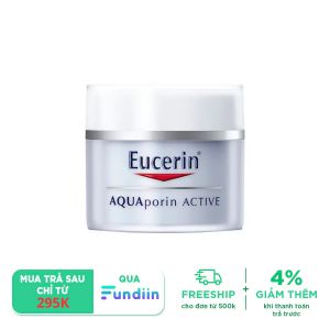 Kem dưỡng ẩm da Eucerin Aquaporin Active da thường đến da hỗn hợp