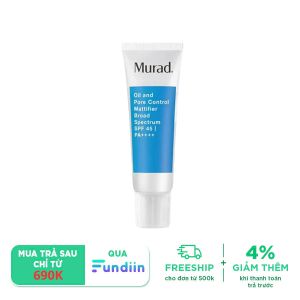 Kem dưỡng kiềm dầu chống nắng Murad Oil And Pore Control Mattifier Broad Spectrum SPF45