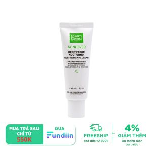 Kem dưỡng giúp tái tạo da ban đêm cho da dầu mụn MartiDerm Acniover Night Renewal Cream 