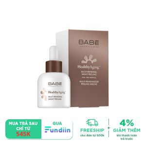 Serum tái tạo da ban đêm Babe Multi Renewal Night Peeling