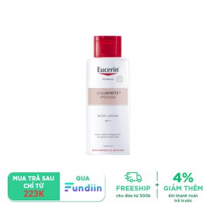  Sữa Dưỡng Thể Trắng Da Nhạy Cảm Eucerin Ultra White Body Lotion