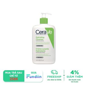 Sữa Rửa Mặt Dành Cho Da Thường và Da Khô CeraVe Hydrating Cleanser