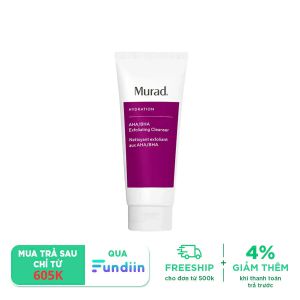 Sữa rửa mặt tẩy tế bào chết AHA/BHA Exfoliating Cleanser Murad