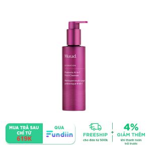 Sữa rửa mặt tẩy trang sinh học Prebiotic 4-in-1 Multi Cleanser