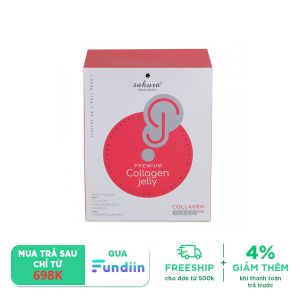 Thạch Collagen Jelly Sáng Da, Chống Lão Hoá Sakura Premium Collagen Jelly