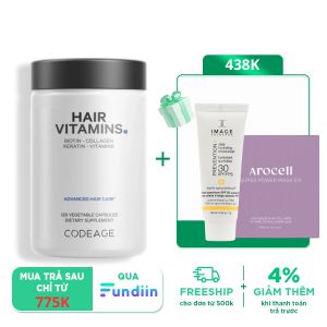 Viên uống cho tóc Codeage Hair Vitamins