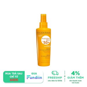 Xịt chống nắng thích hợp với mọi loại da Bioderma Photoderm Max Spray SPF 50+