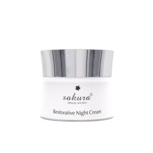 Kem dưỡng phục hồi chống lão hóa da ban đêm Sakura Restorative Night Cream 30g