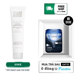 Sữa dưỡng ẩm chống nắng Paula’s Choice Calm Mineral Moisturizer SPF 30 Normal to Oily/Combination