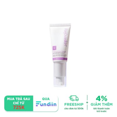 Kem dưỡng mắt ngừa nếp nhăn, lão hóa Rejuvaskin Retinoid Eye Cream Kem dưỡng mắt ngừa nếp nhăn, lão hóa Rejuvaskin Retinoid Eye Cream